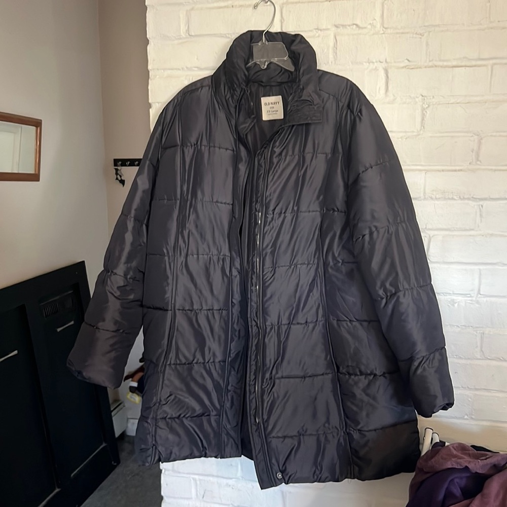 Puffer Coat Old Navy XXL Grey